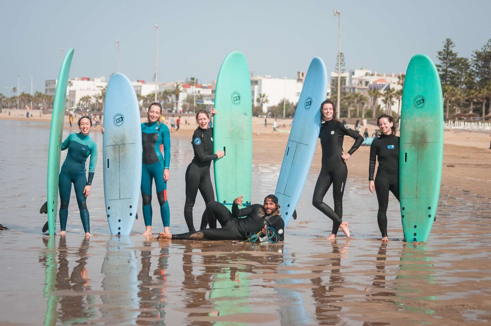 Surfing in Agadir